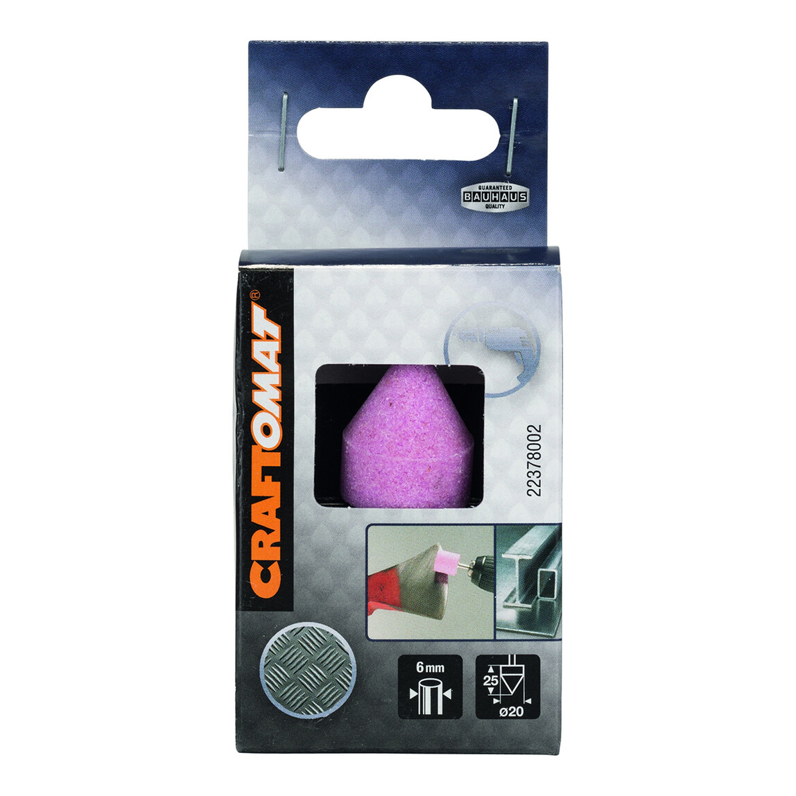    Craftomat Konik Parmak Taşlama Taşı 6 mm  