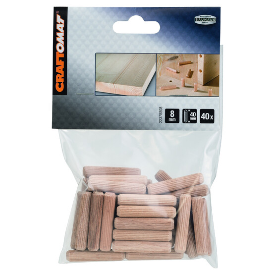Craftomat Dübel 8x40 mm (40 adet) 