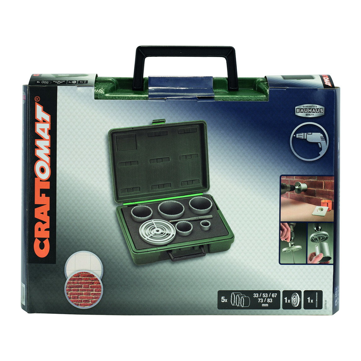    Craftomat HM Delik Açma Testere Seti  