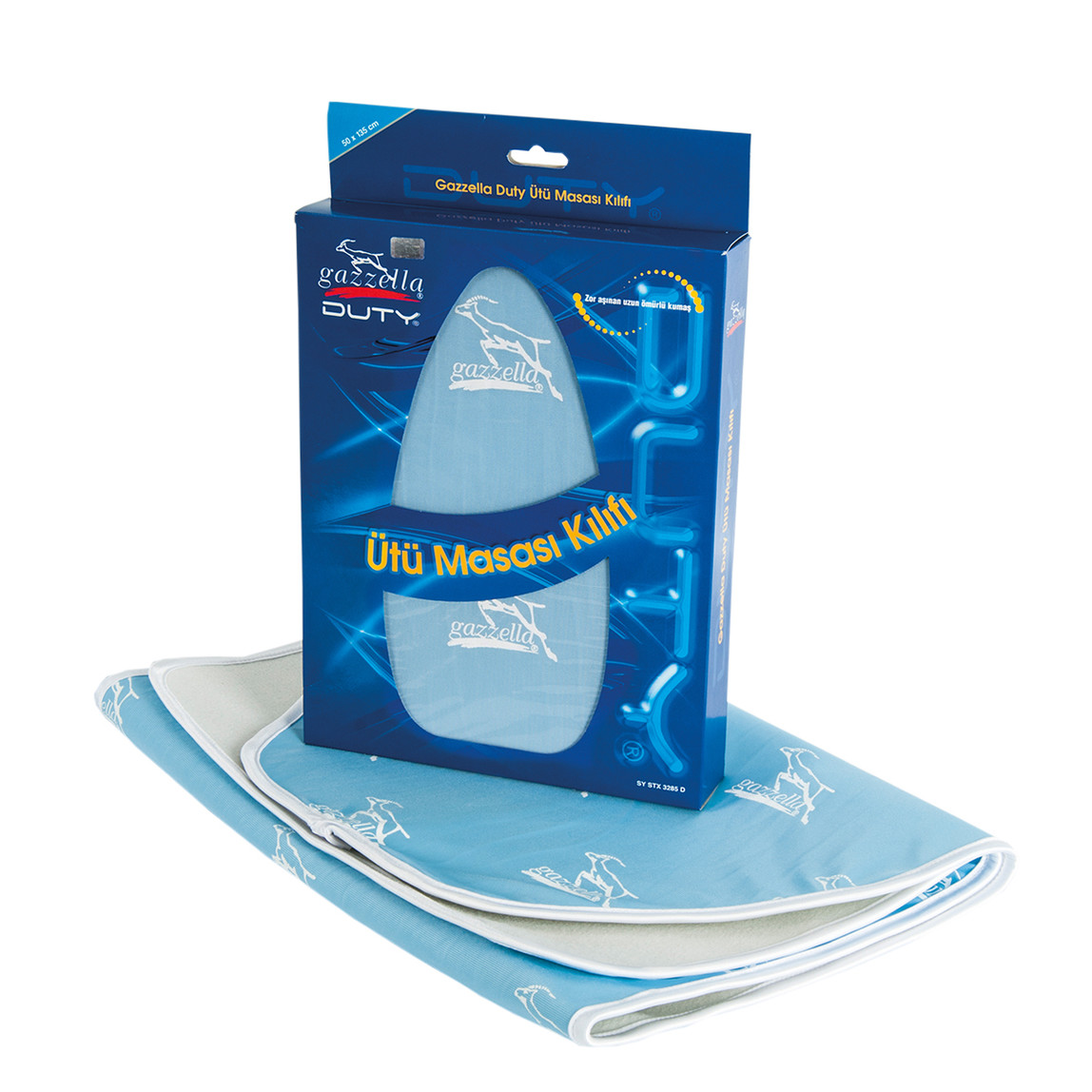    Gazzella Keçeli Ütü Masası Bezi   