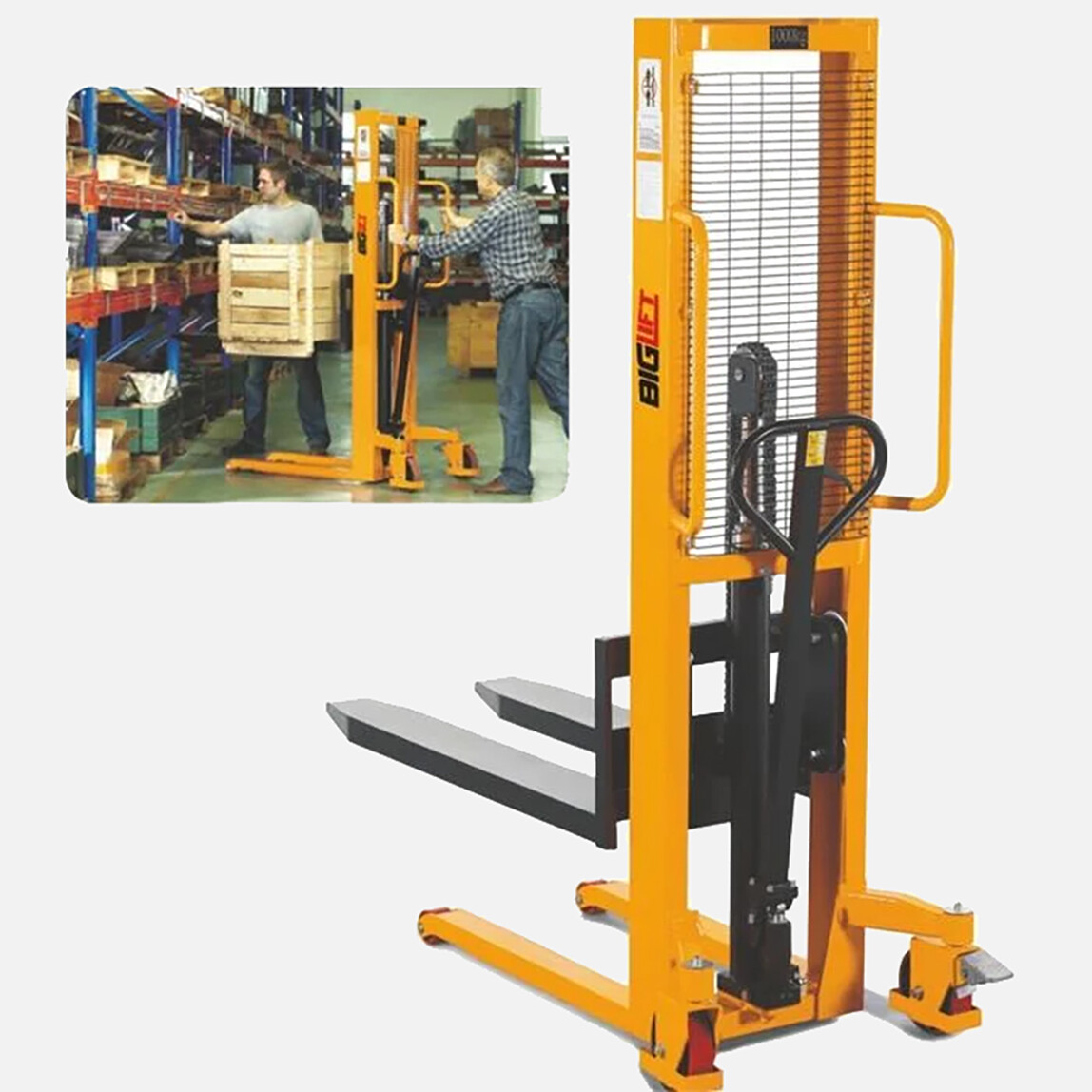    Biglift EFS-1030 Manuel İstif Makinesi 