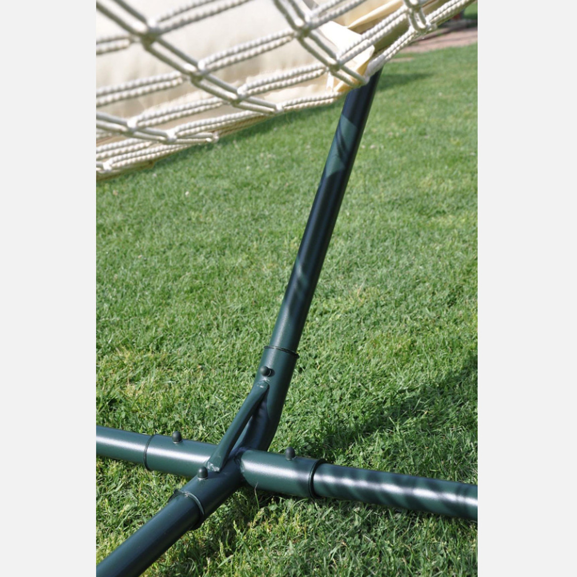    Metal Ayaklı Örgülü Hamak  