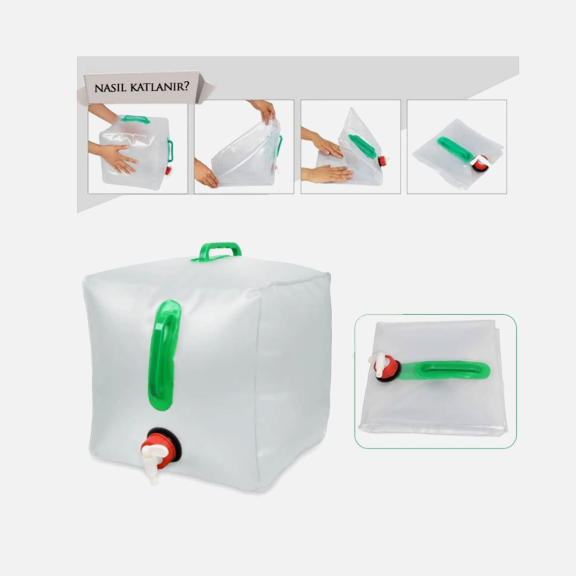    And Plastik Portatif Su Bidonu 20 lt 