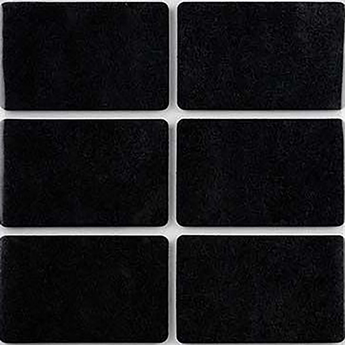    Adilon 35x55 Siyah 6'lı Keçe Eva   