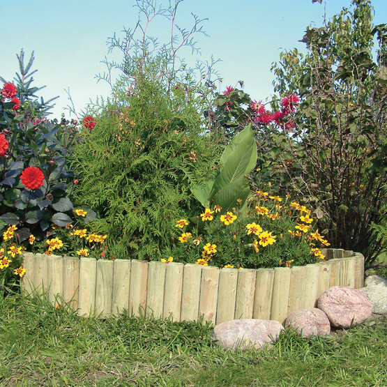 Enta Ahşap Bordür Çit 