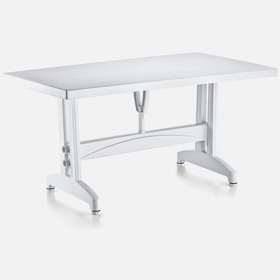 Holiday HM-110 Dikdörtgen Masa Beyaz 