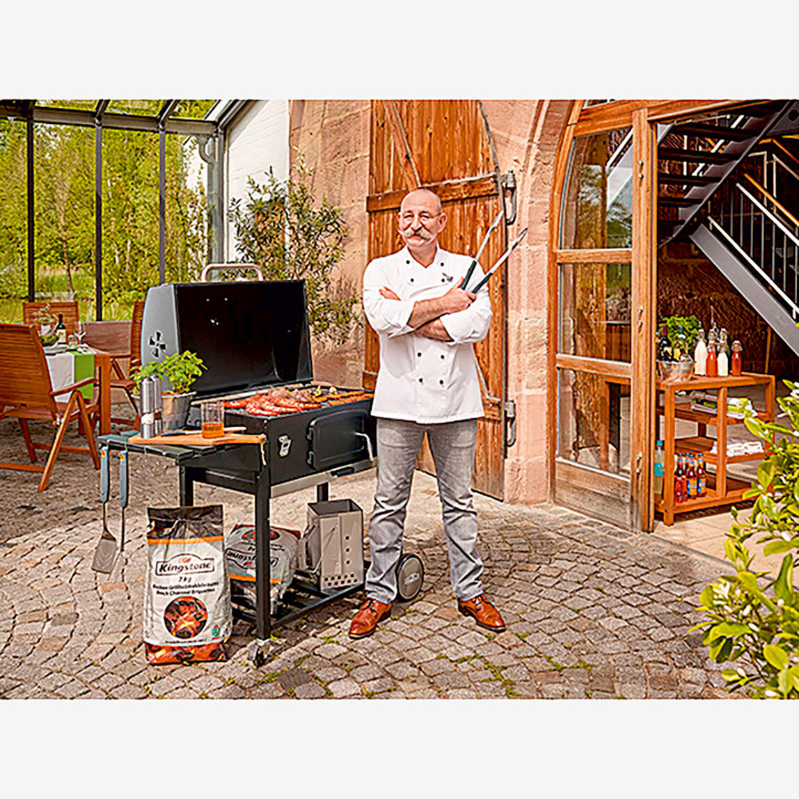    Kingstone 3 Parça Mangal Seti   