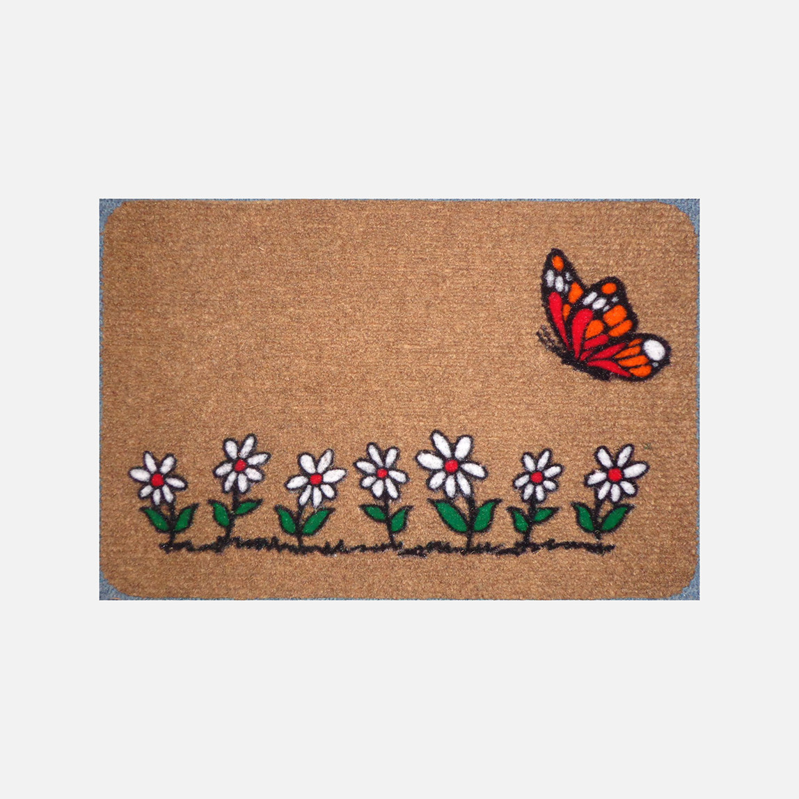    Ekol Smart Paspas Çiçek Baskılı Dikdörtgen 40x60 cm Koko
 