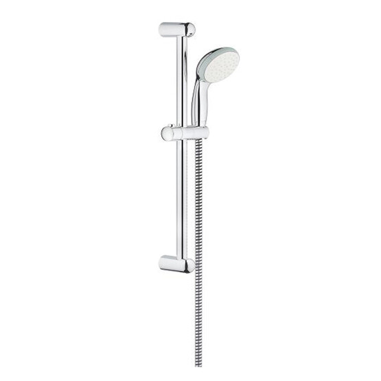Grohe Vitalio Go 100 Shower Rail Set 1 Spray 600 mm 