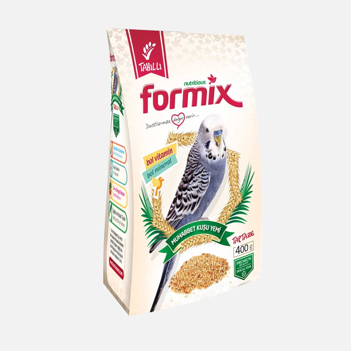    400Gr Tahıllı Kuş Yemi    