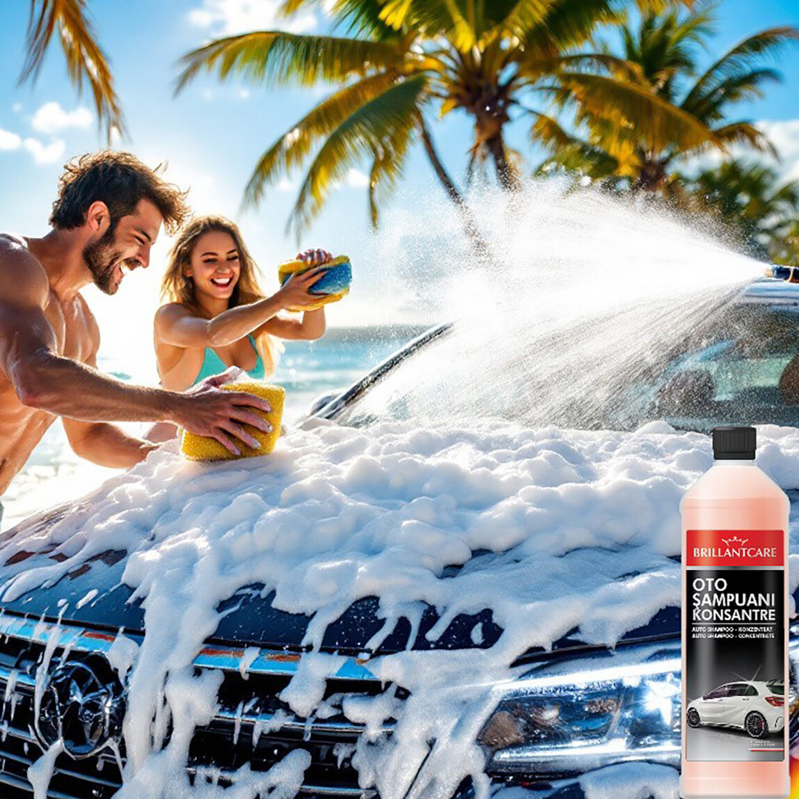   Brillantcare Oto Şampuanı Konsantre 1 Lt.  