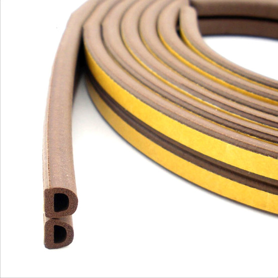 Vodaseal Kapı Pencere Bandı D Profil 6,25 mt Kahverengi 