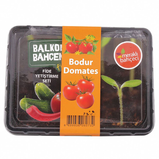 Balkon Bahçem Domates Fide Yetiştirme Kiti