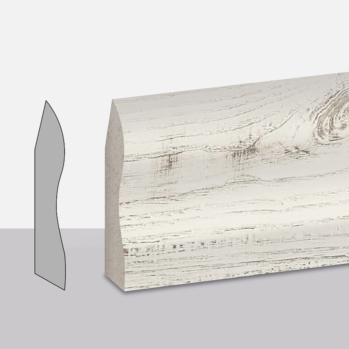    Yıldız Entegre Kartepe Süpürgelik 6 cm 