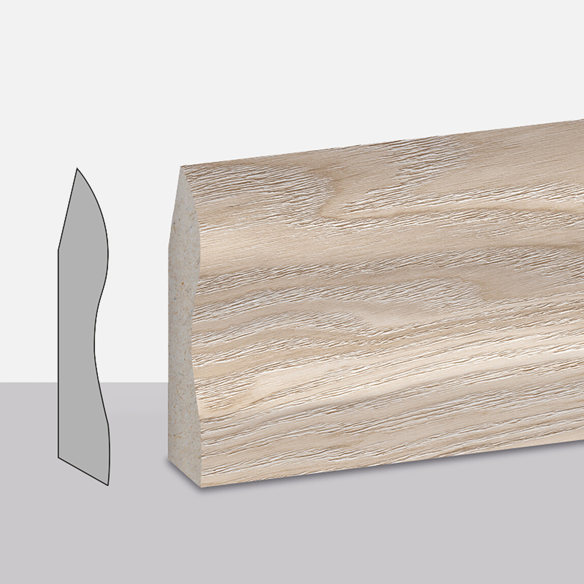    Yıldız Entegre Manyas/Terme Süpürgelik 6 cm 