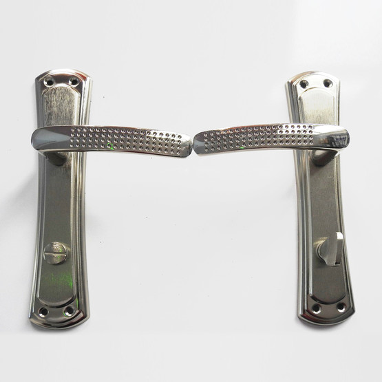 Portaferm Alüminyum Karmen WC Kolu Saten - Nikel Sağ 