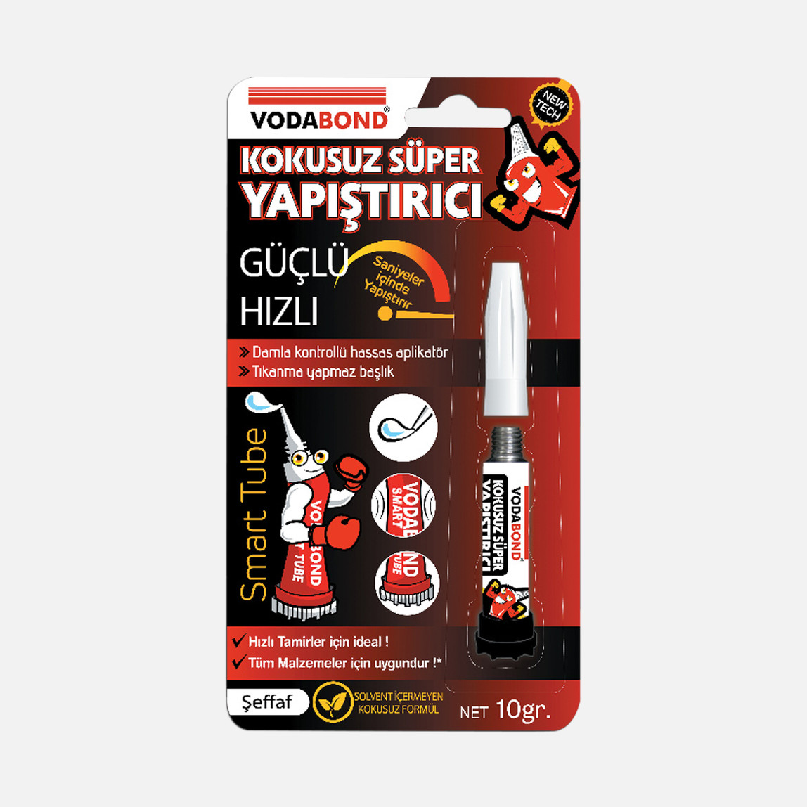    Vodabond Kokusuz Süper Hızlı Yapıştırıcı 10 GR      
 