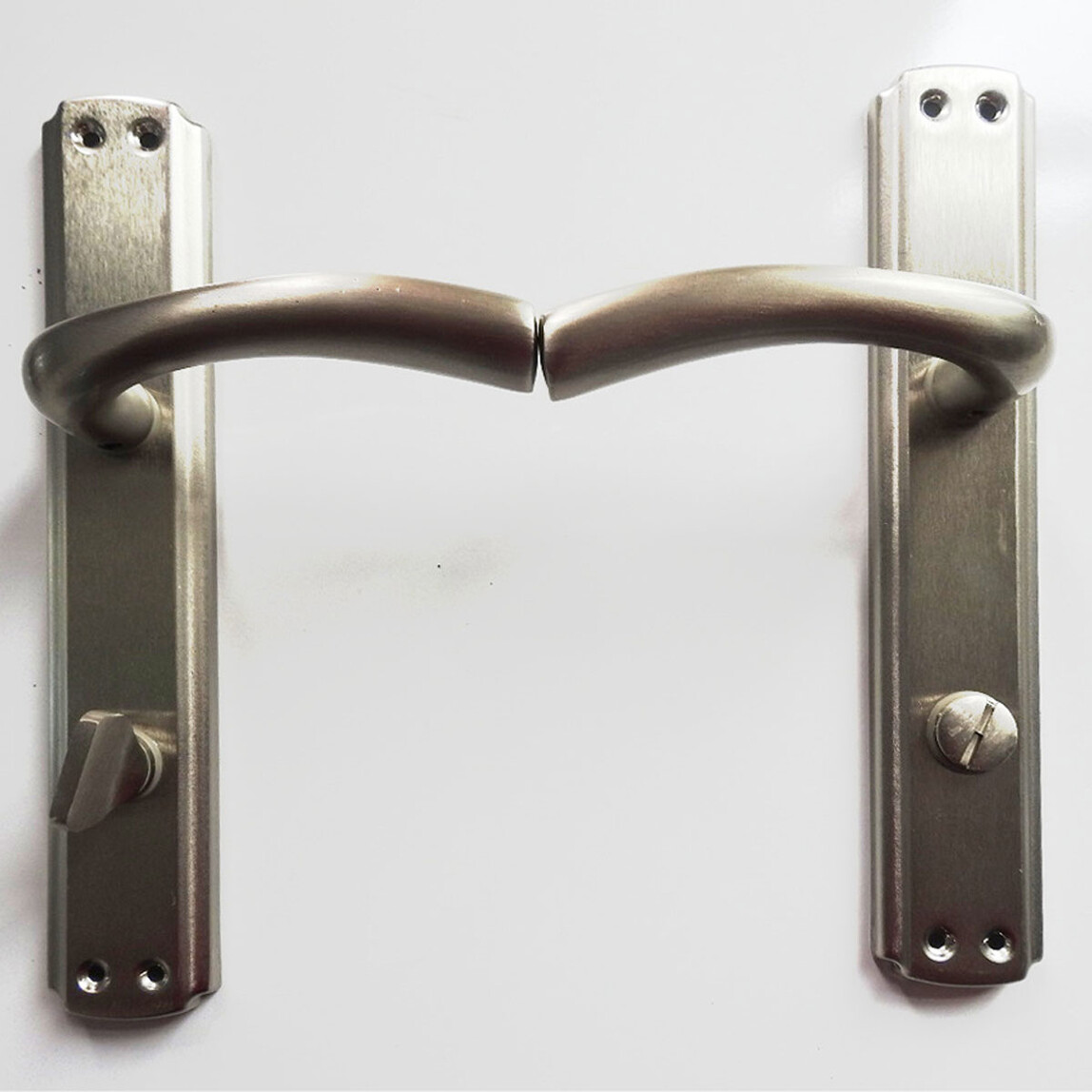    Portaferm Meriç WC Kapı Kolu Saten Sağ  