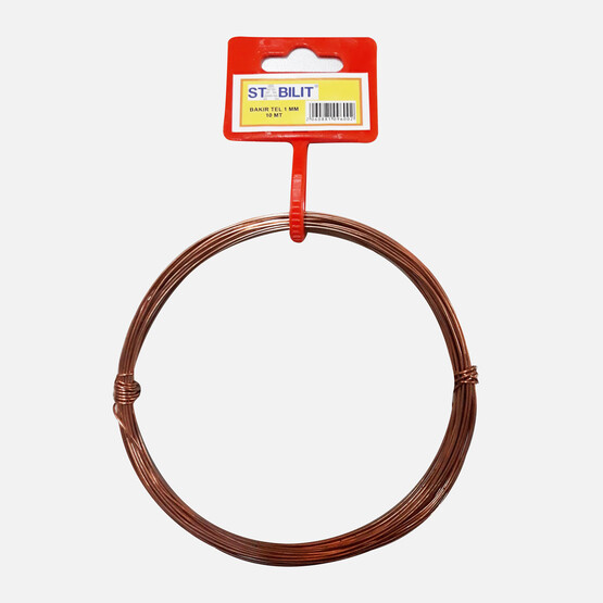 Yeni Özel Bakır Tel 1 Mm 10 Mt.  