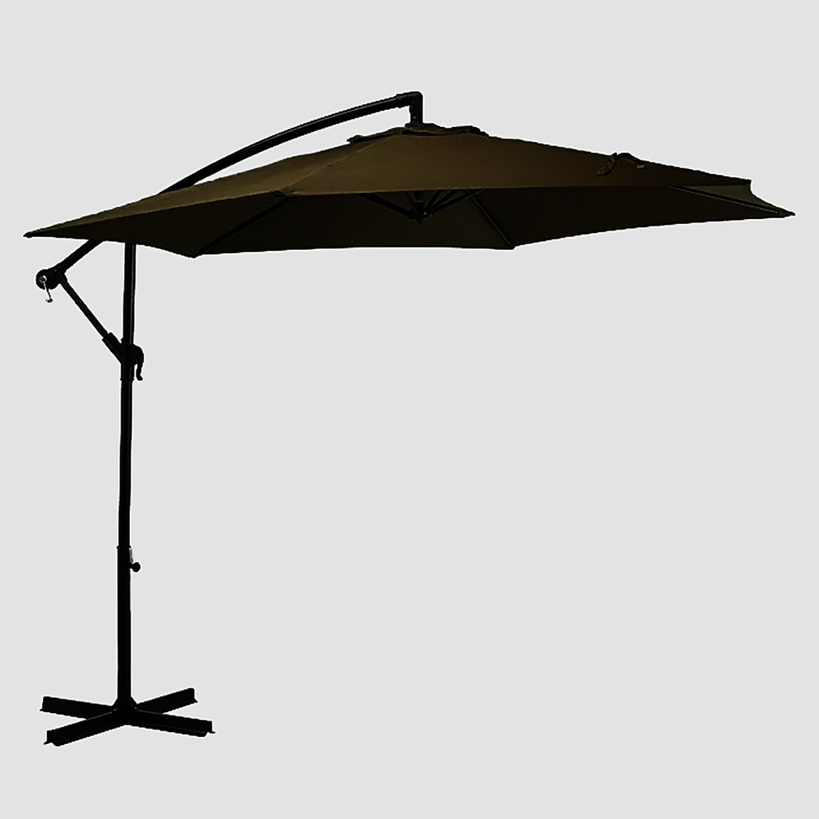    Sunfun Toscana Şemsiye Koyu Kahverengi 300 cm  