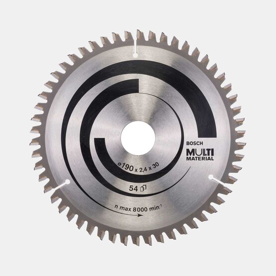 Bosch Daire Testere Bıçağı Çok Amaçlı 190x30 mm  54 Diş