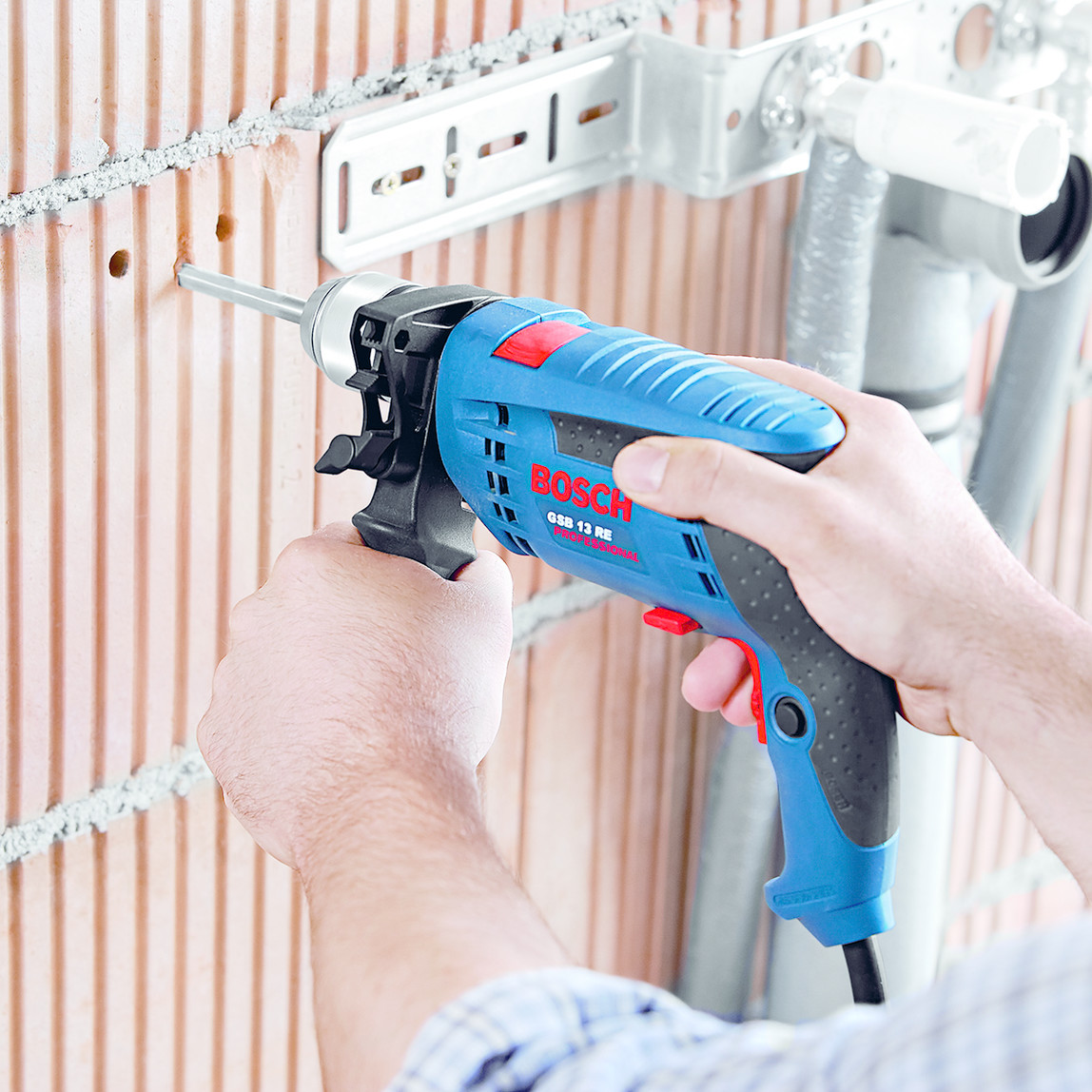    Bosch Profesyonel GSB-13RE 600W Darbeli Matkap  