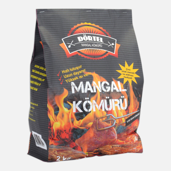 Dörtel 2 Kg Mangal Kömürü 