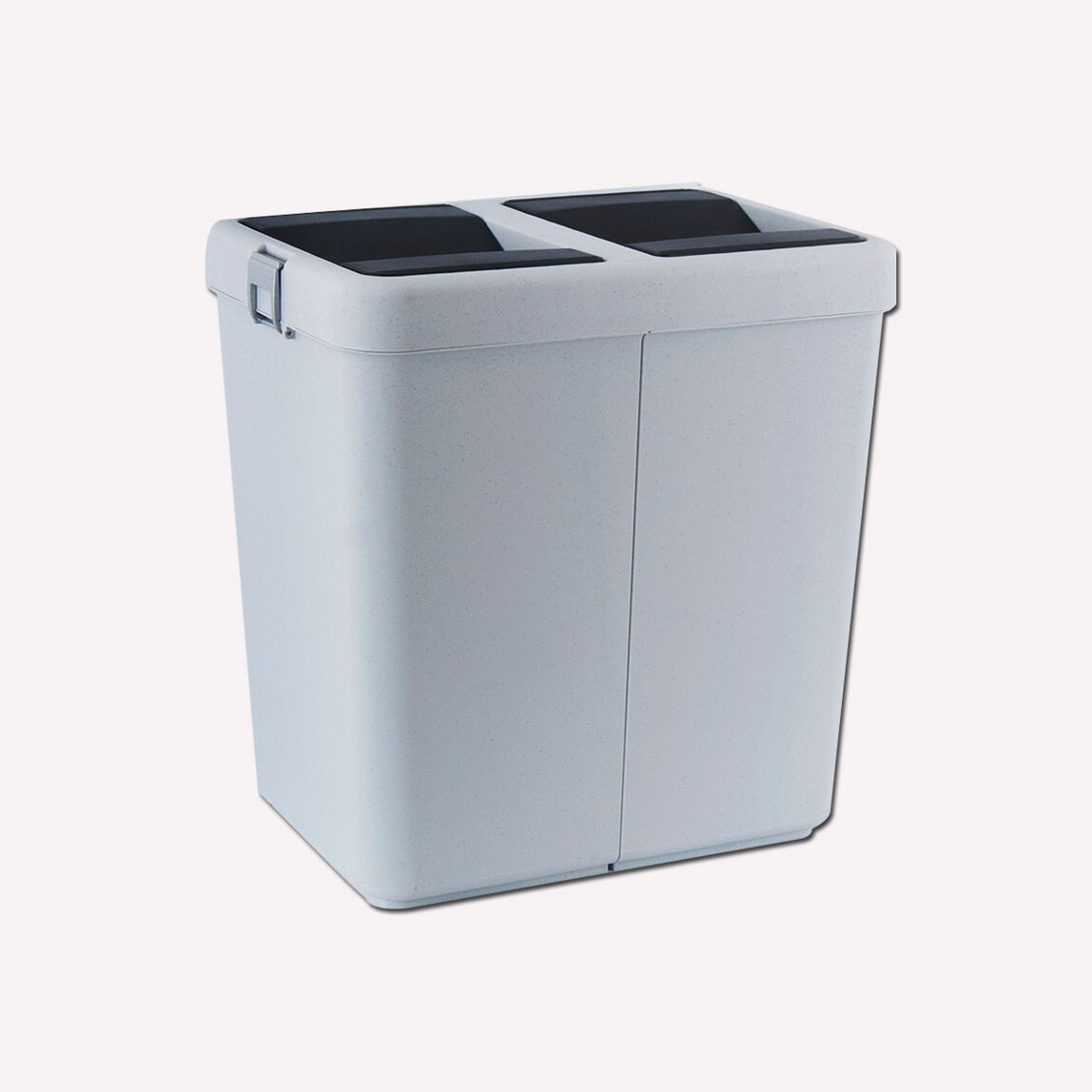    Motek Comfort Dust Bin Çöp Kovası Gri 80 lt  