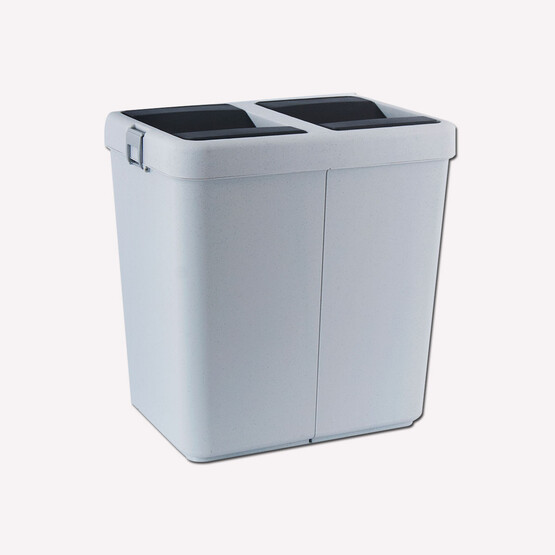 Motek Comfort Dust Bin Çöp Kovası Gri 80 lt 