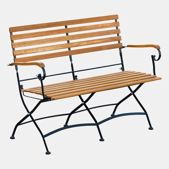 Sunfun Moni Ferforje Ahşap Bahçe Bankı 