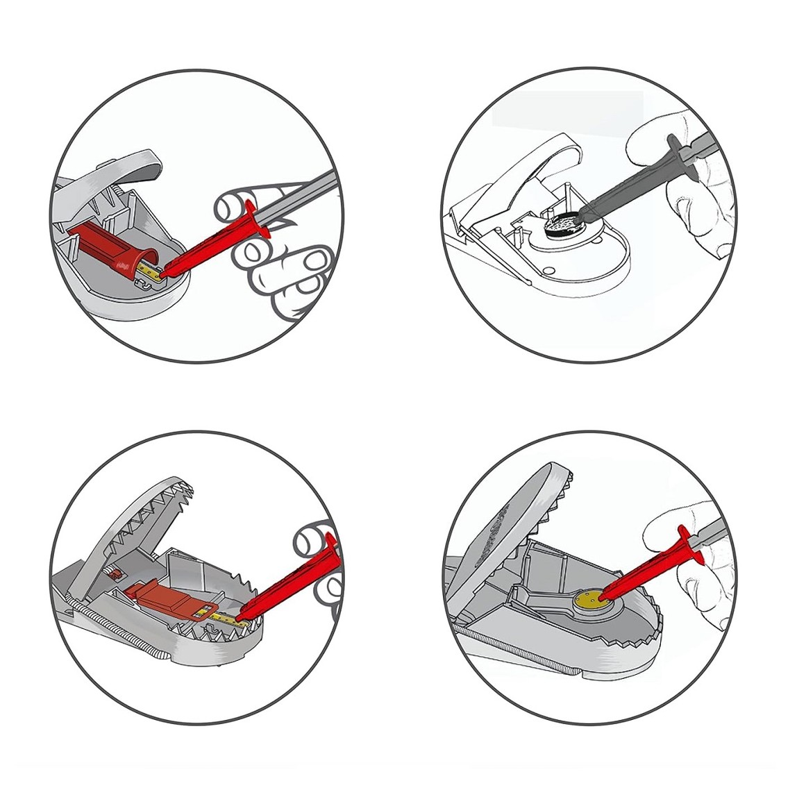    Swissinno SuperCat Fare Kapanı Yedek Yemi  