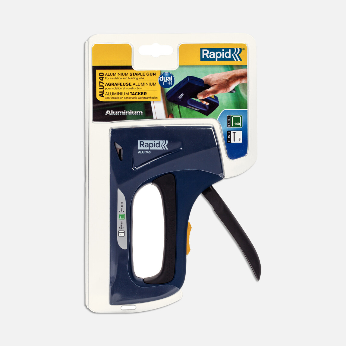    Rapid Alu740 Mekanik Zımba Tabancası   