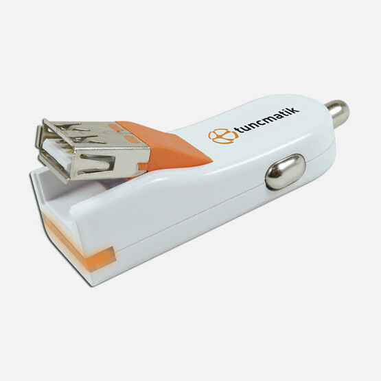 Tunçmatik Flexcharger 1A-Araç Çakmaklik Şarj Cihazi 