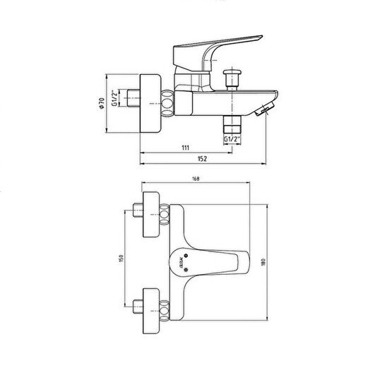 ECA Niobe Banyo Bataryası 
