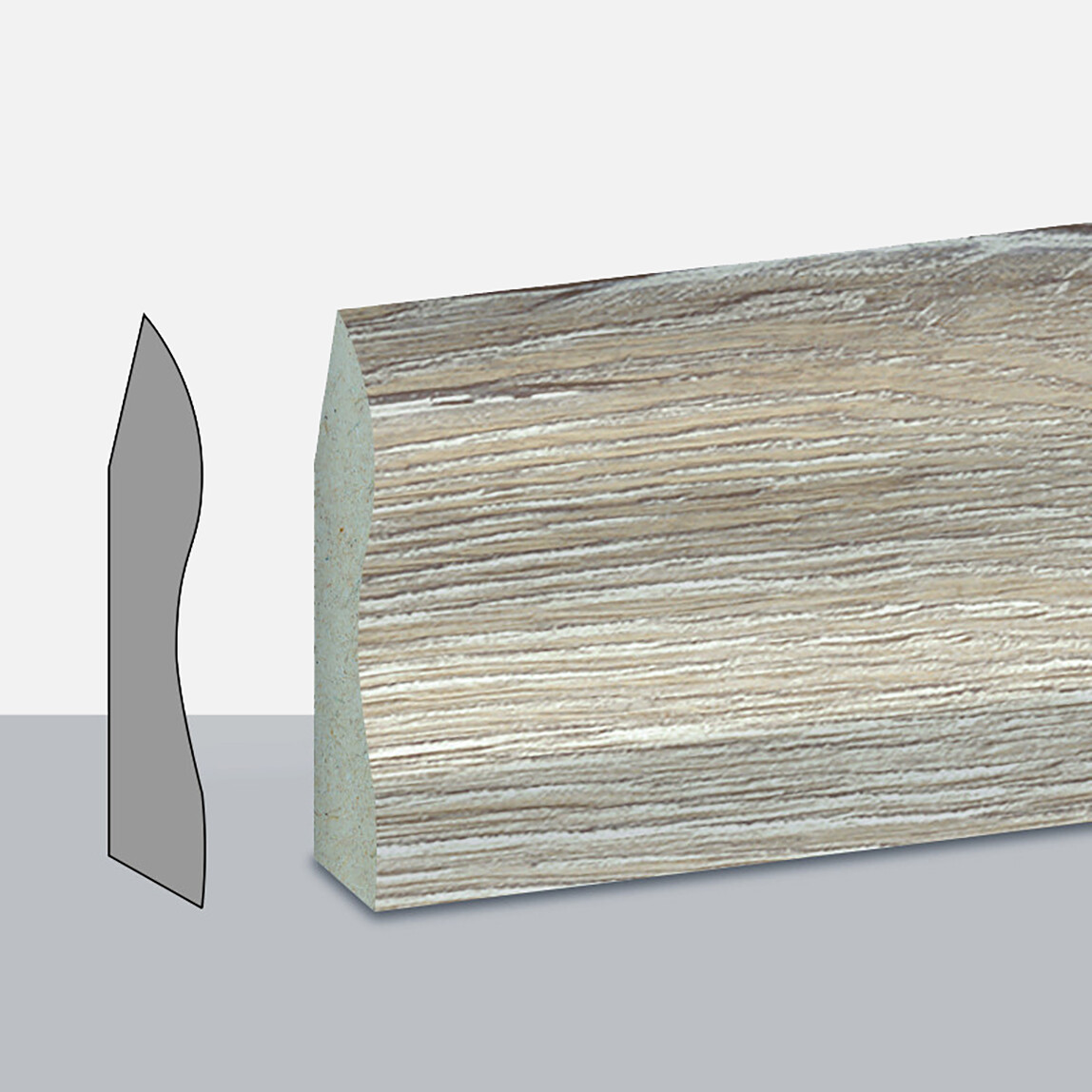    Yıldız Entegre Gölcük Süpürgelik 6 cm 