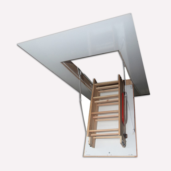 Maya Ahşap Katlanır Çatı Merdiveni 120x70 cm