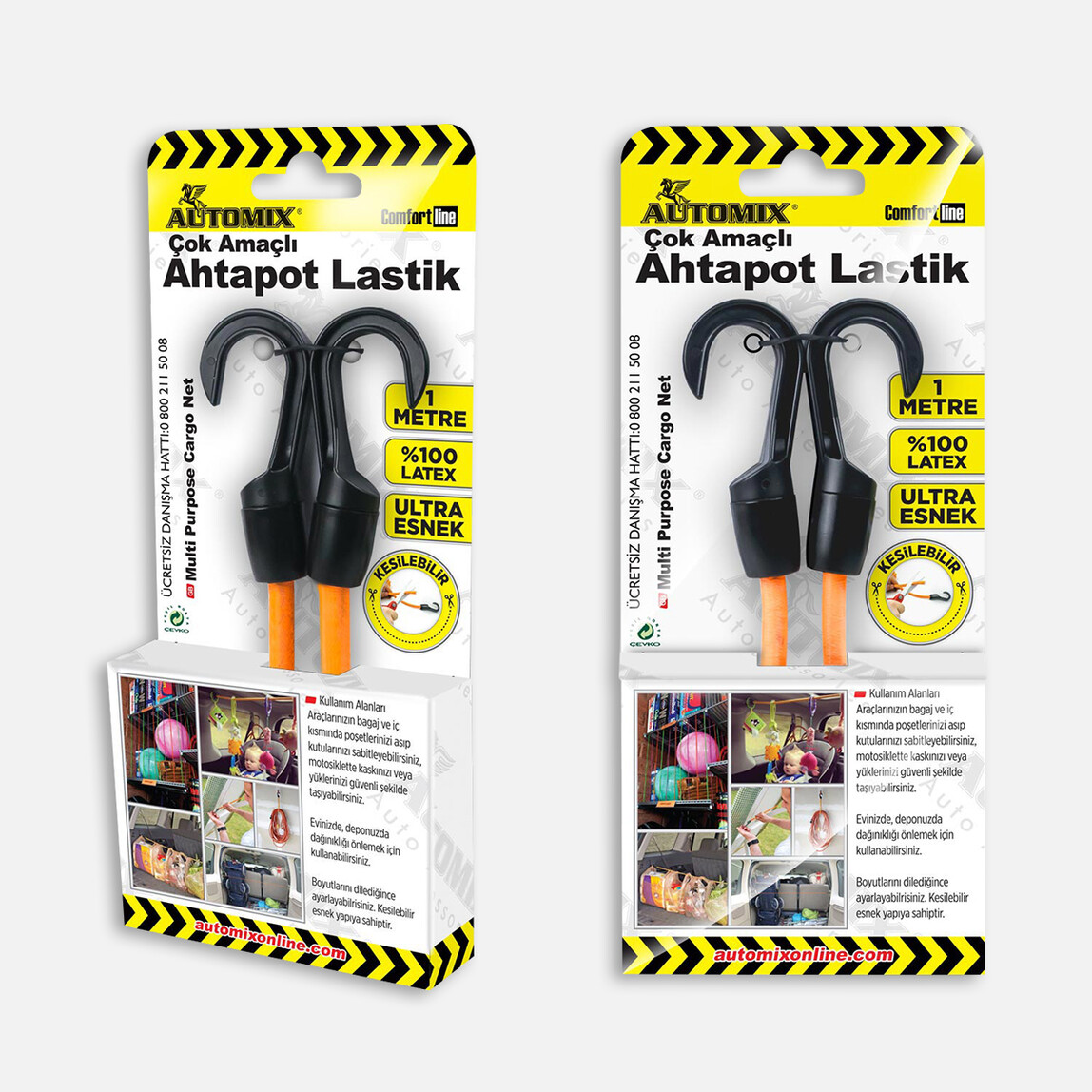    Automix 1 metre Ahtapot Lastik  