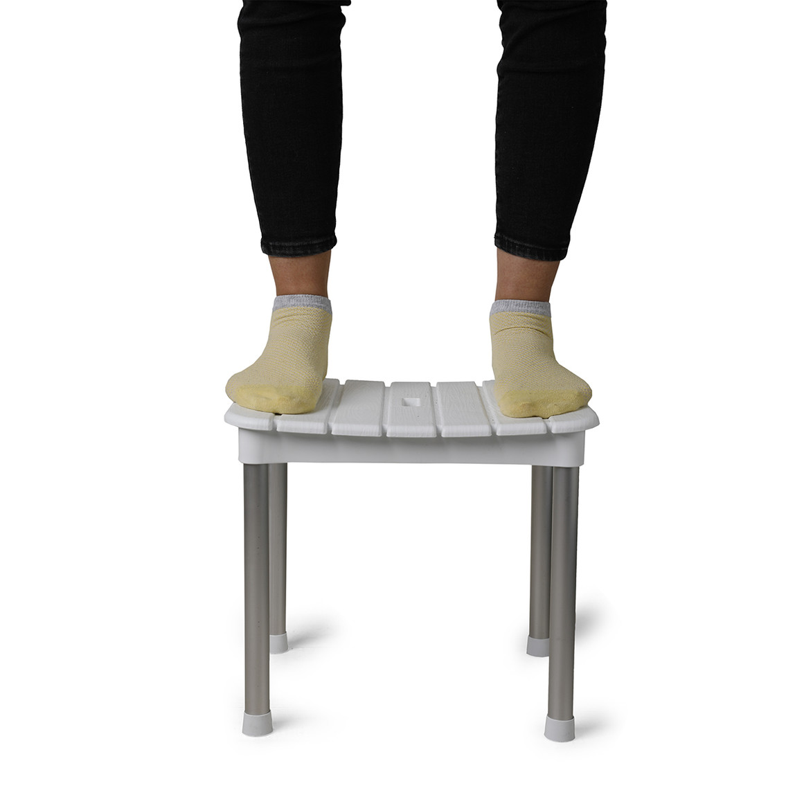    Primanova Kv33 - Okaliptus Tabure - Beyaz  