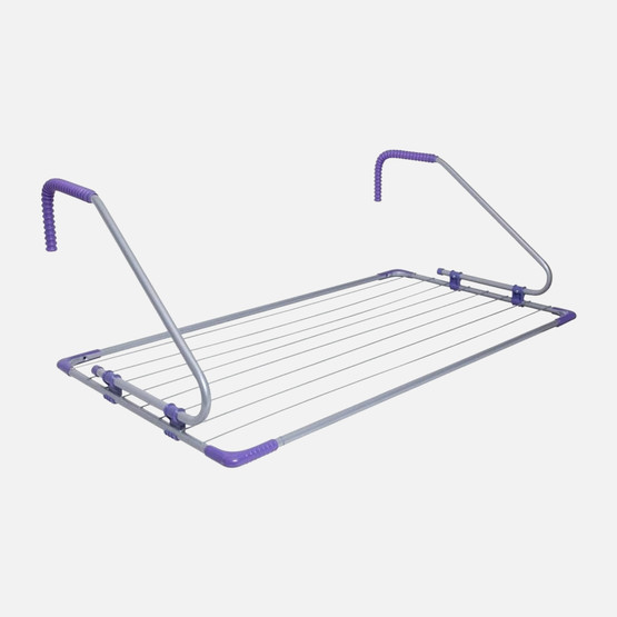 Saraylı Capello Çelik Balkon Çamaşır Kurutmalık Gri - Yeşil