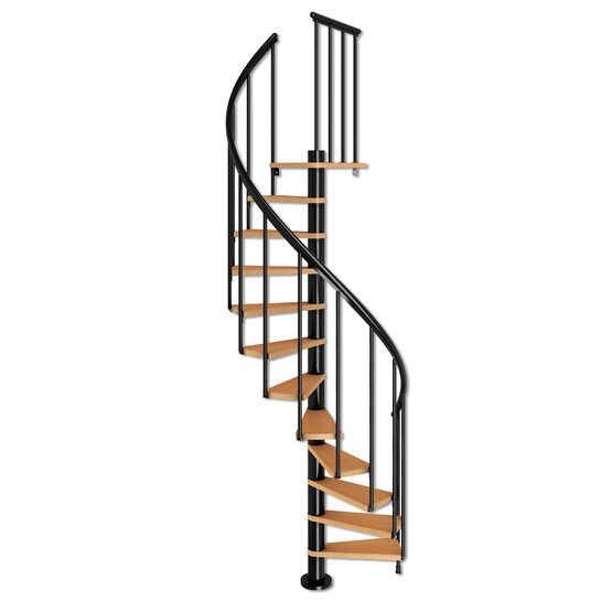 Dolle Ahşap Döner Merdiven Calgary 