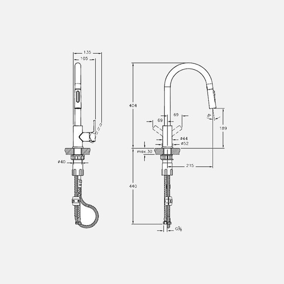 Artema Maestro Pull Down Eviye Bataryası 