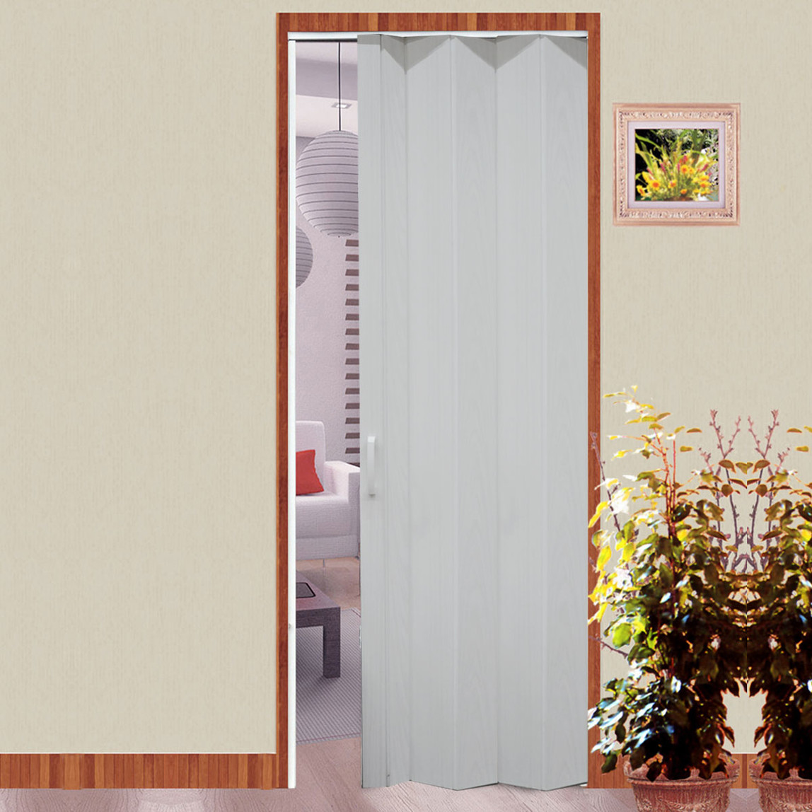    LORIN Akordiyon Kapı Beyaz   