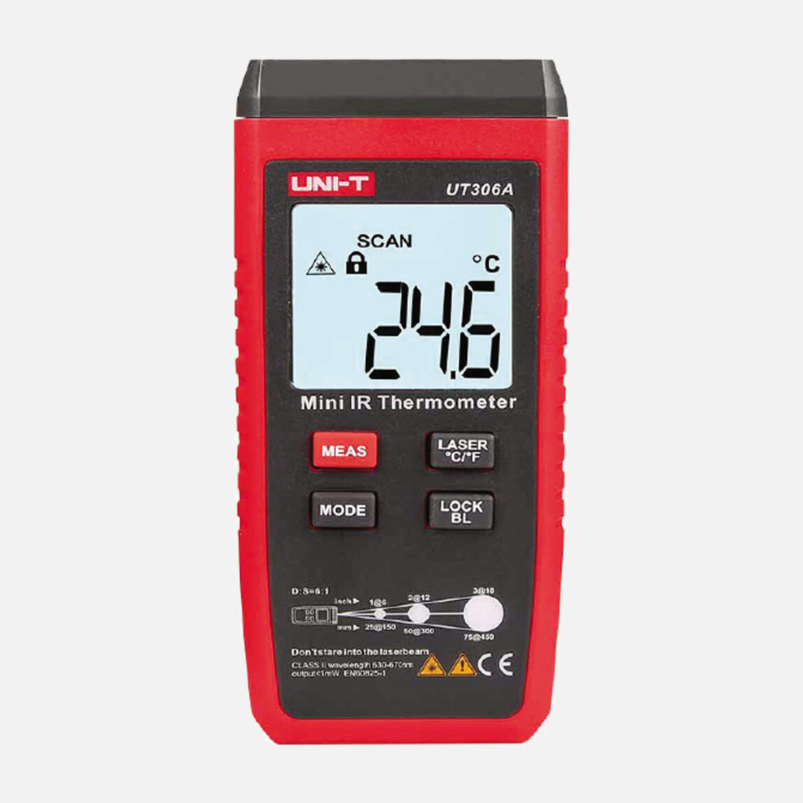    Mastech Unı-T UT306A Kızılötesi Mini Kontrakt Tip Sıcaklık Ölçer  