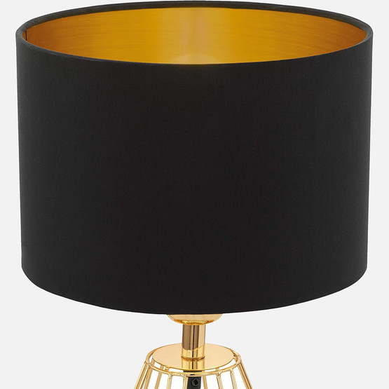 Eglo Carlton Abajur Altın