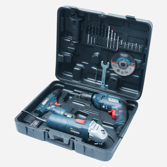 Alpha Tools 3 Parça Makine Seti