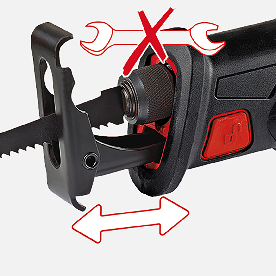    Einhell TE-AP 18 Li - Solo Akülü Kılıç Testere (Akü ve Şarj Cihazı Dahil Değildir.) 