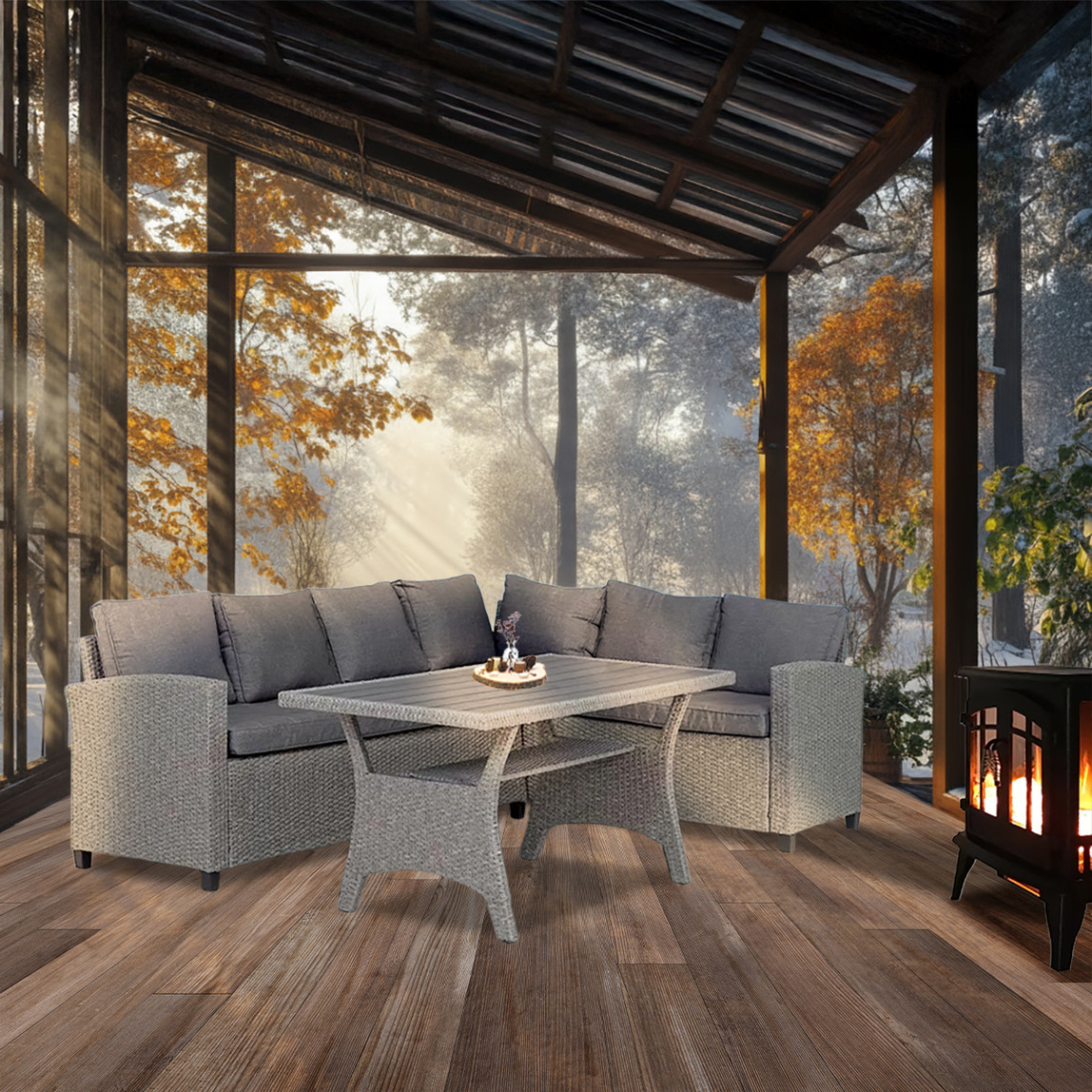    Sunfun Güde Rattan Köşe Oturma Grubu  