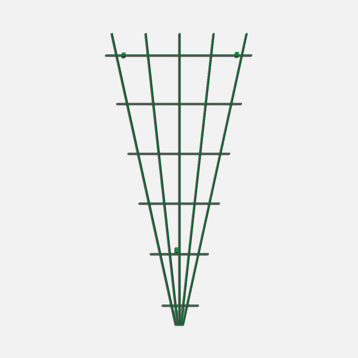    Gardener Sarmaşık Bitkilere Özel Üçgen Destek Kafesi Yeşil  