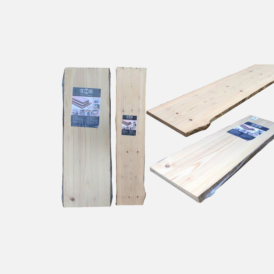 Szn Ham Kütük Panel Raf 36-40x200 cm 