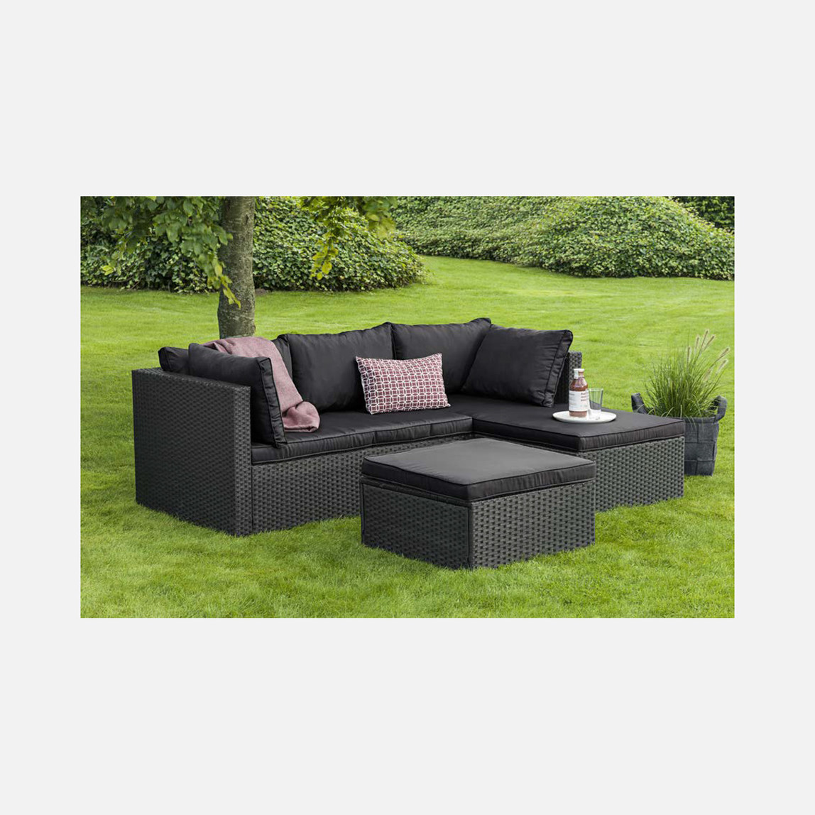    Sunfun Rattan Köşe Oturma Grubu  